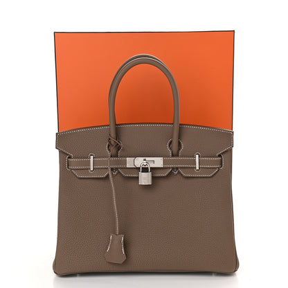 Hermes Togo Birkin 30 Etoupe 11 of 11