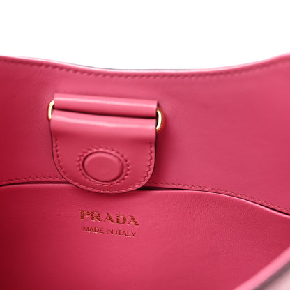 Prada Spazzolato Cleo Shoulder Bag Pink 6 of 9