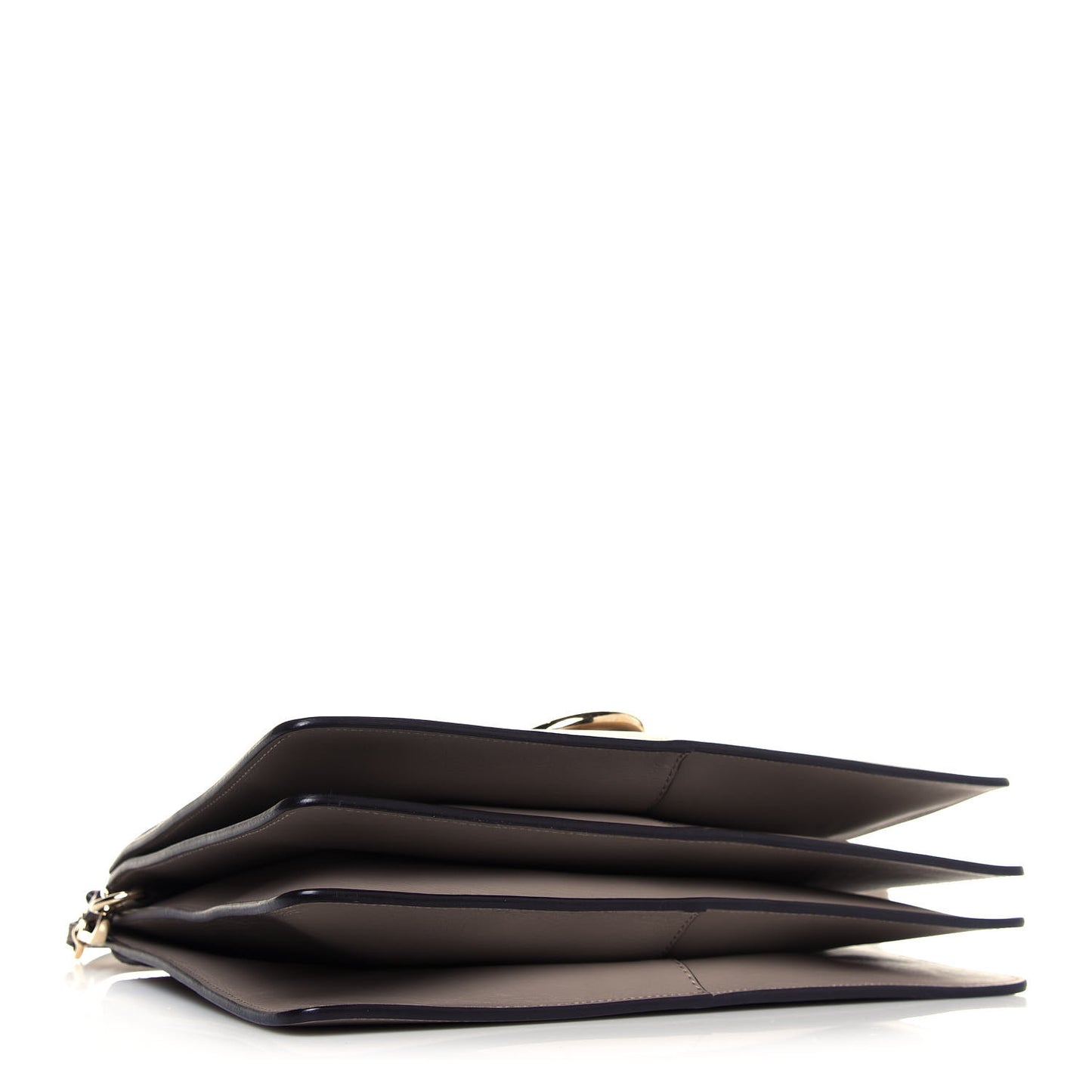 Calfskin Suede Medium Faye Shoulder Bag Motty Grey