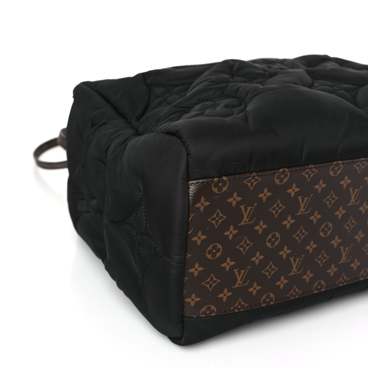 Econyl Monogram Pillow Giant Onthego MM Black
