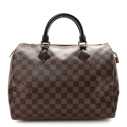 Louis Vuitton Damier Ebene Speedy 30 1 of 10