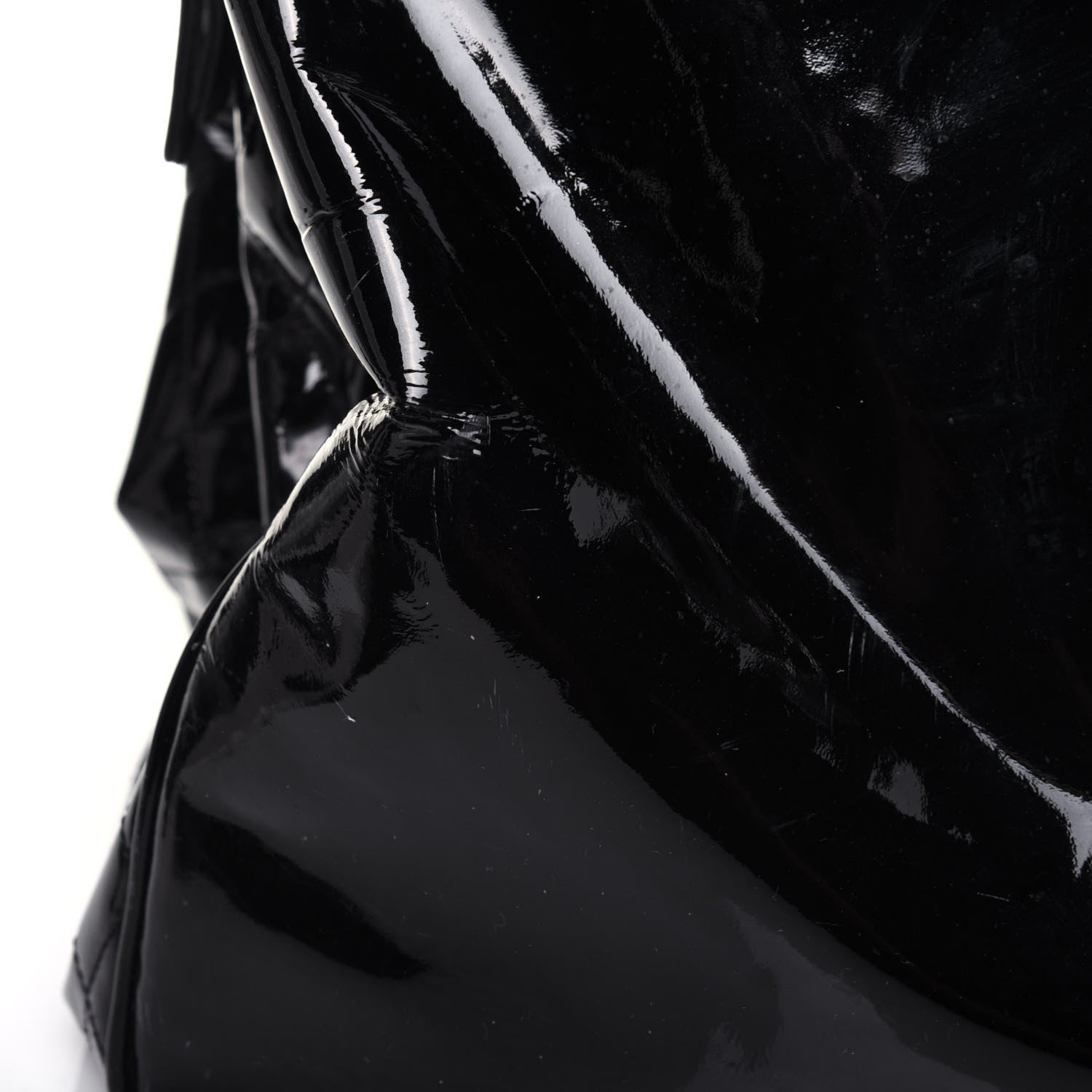 Chanel Vinyl XL Lipstick Tote Black 31 of 34