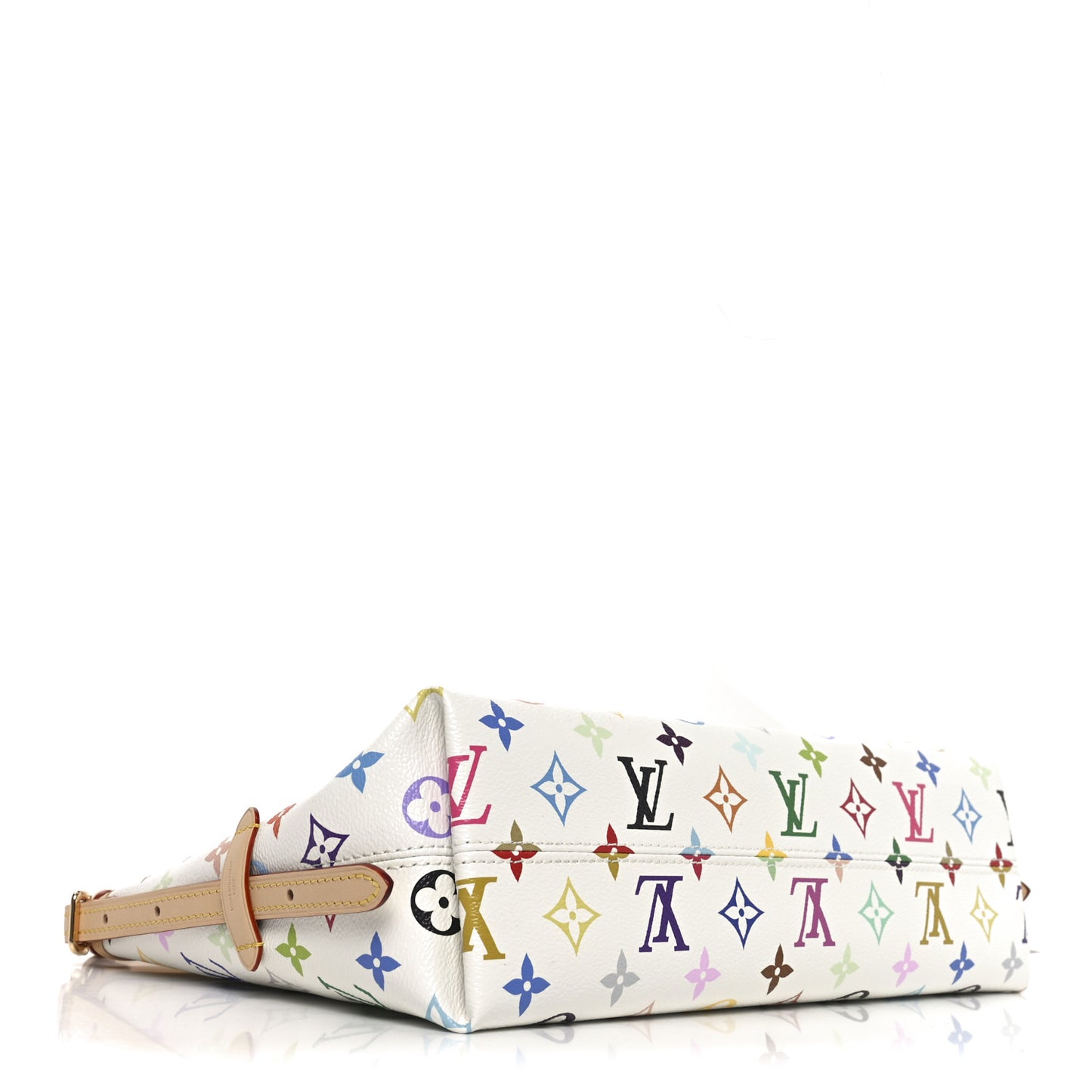 LV X TM Monogram Multicolor CarryAll East West White