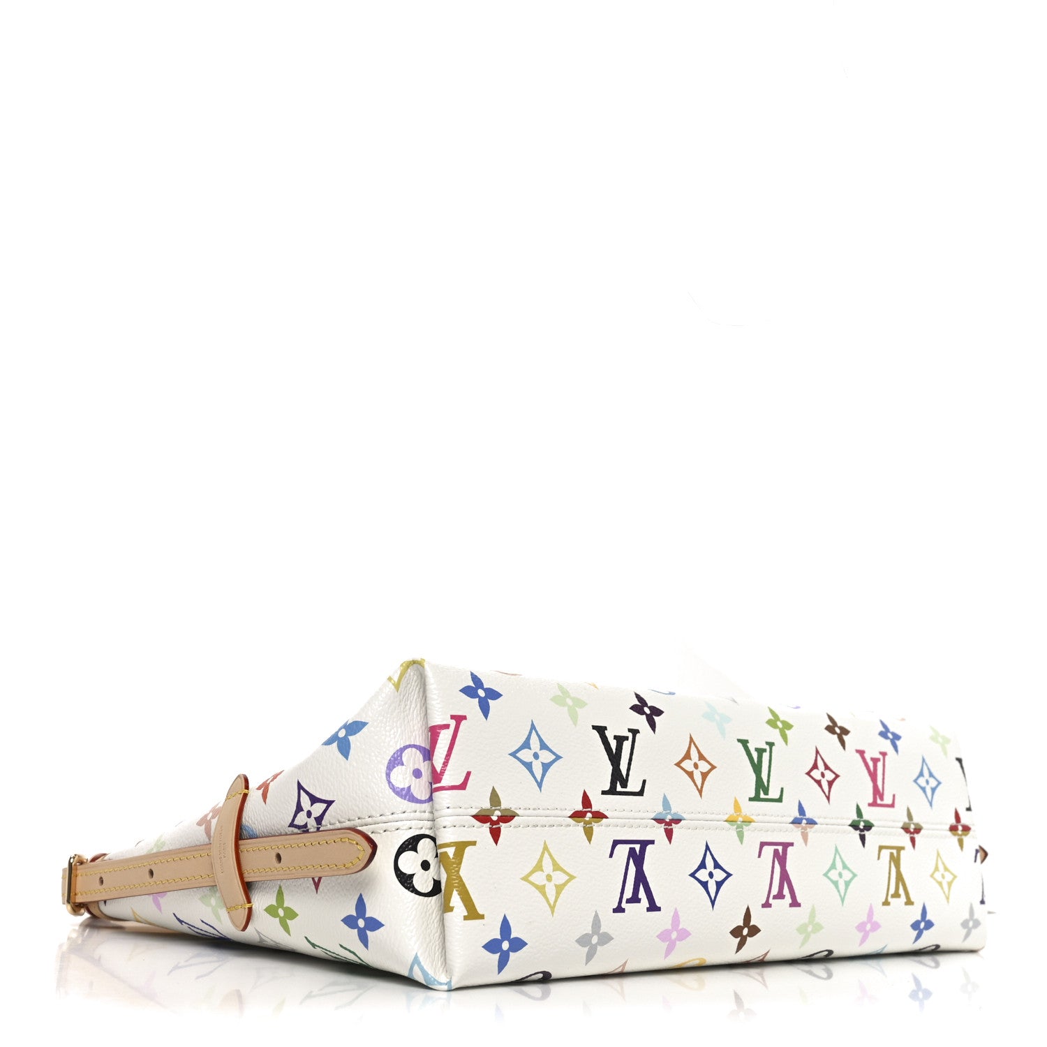Louis Vuitton LV X TM Monogram Multicolor CarryAll East West White 4 of 9