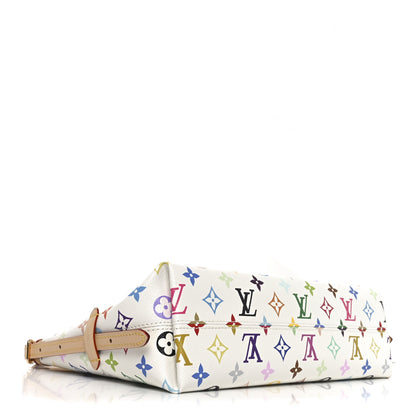 Louis Vuitton LV X TM Monogram Multicolor CarryAll East West White 4 of 9