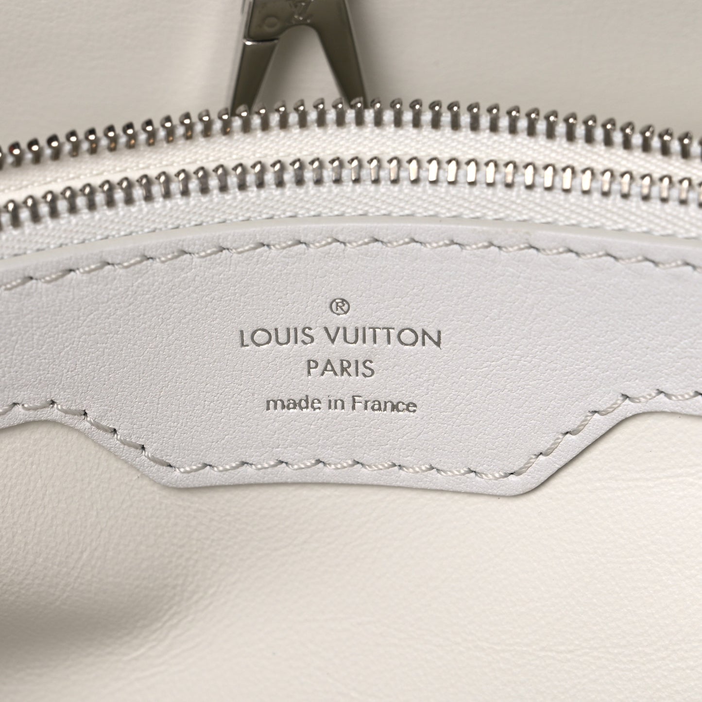 Calfskin Graphic Print Capucines MM