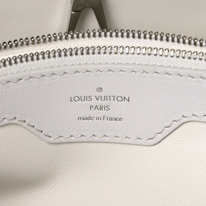Louis Vuitton Calfskin Graphic Print Capucines MM 7 of 12