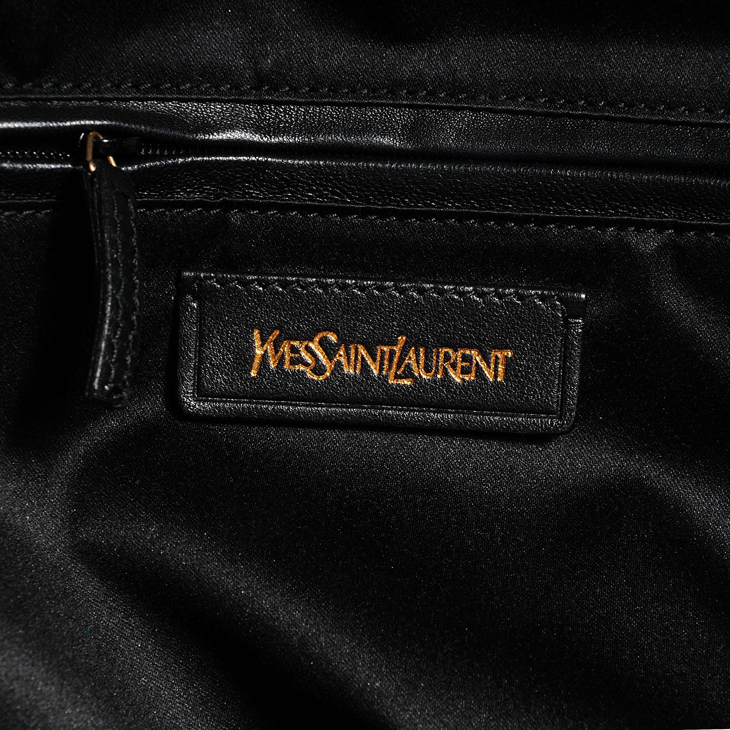 Saint Laurent Leather Oversized Muse Navy Blue 9 of 11