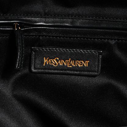 Saint Laurent Leather Oversized Muse Navy Blue 9 of 11