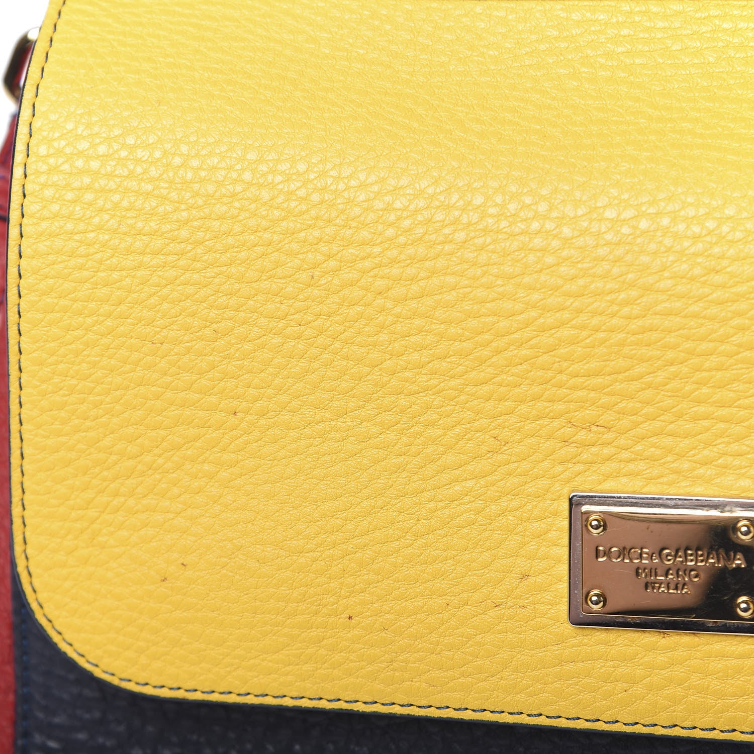 Dolce & Gabbana Grained Deerskin Medium Miss Sicily Satchel Multicolor 8 of 12