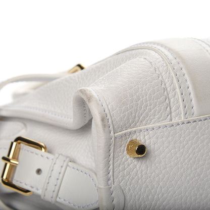 Burberry London Grainy Calfskin Medium Minford Portrait Tote White 5 of 16