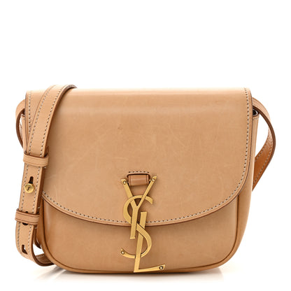 Saint Laurent Smooth Vintage Calfskin Small Kaia Satchel Brown Gold 1 of 15