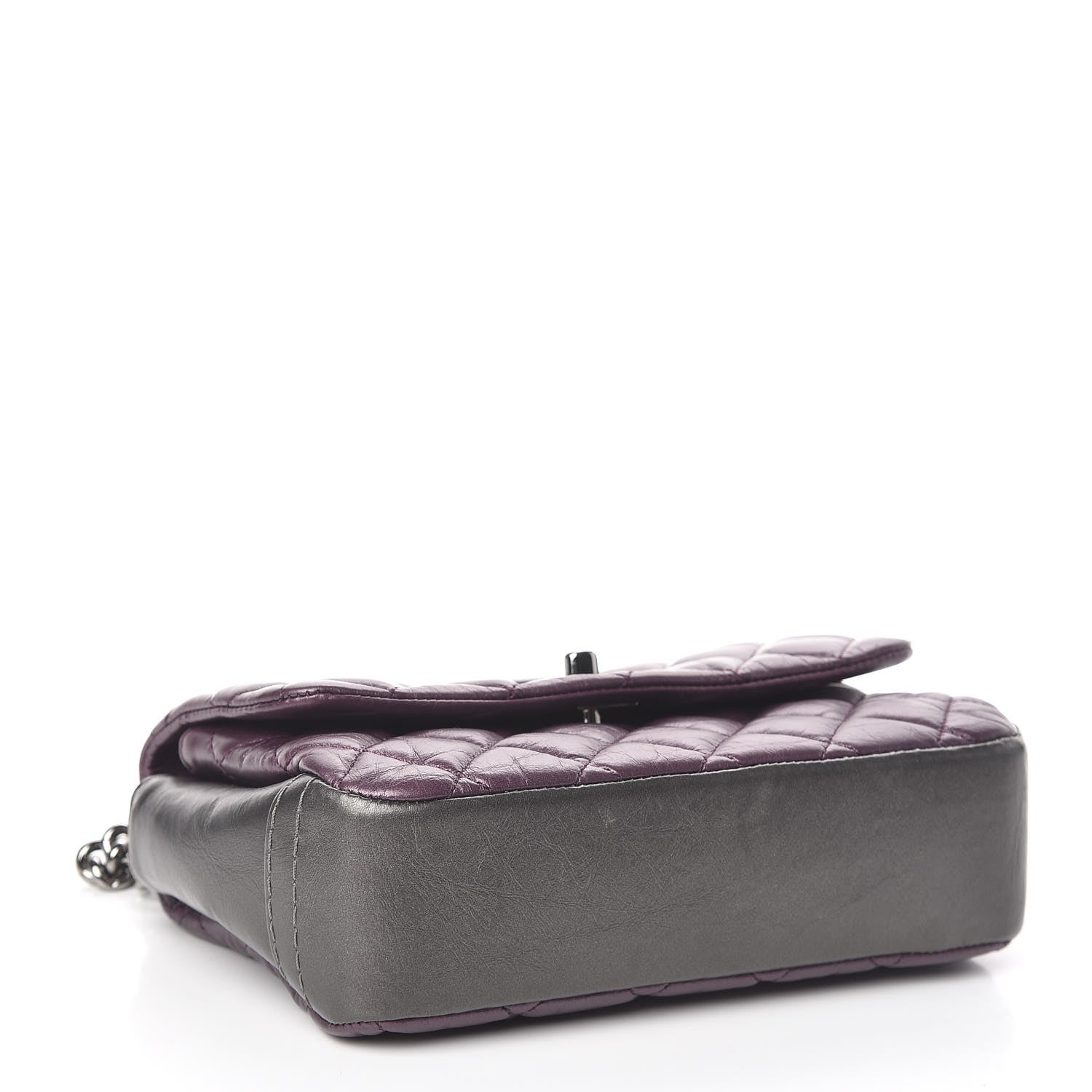 Chanel Calfskin Mineral Nights Mini Flap Dark Purple 4 of 10