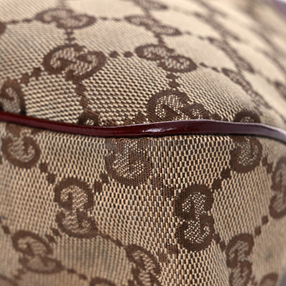 Gucci Monogram Medium Eclipse Shoulder Bag Red 8 of 30