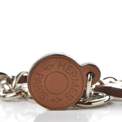 Hermes Barenia Breloque Olga Amulette Bag Charm Fauve 3 of 4