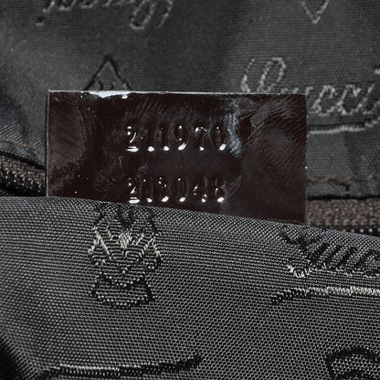 Gucci Monogram Web Large Jolie Tote Brown 7 of 9