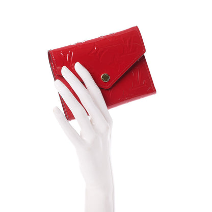 Louis Vuitton Vernis Victorine Wallet Cherry 2 of 8