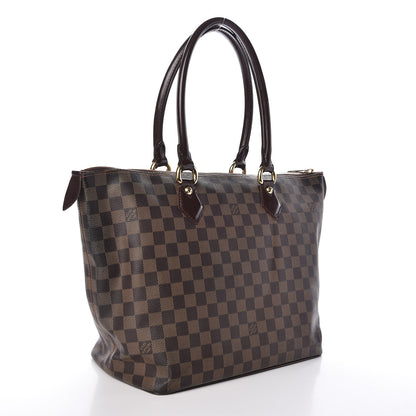 Louis Vuitton Damier Ebene Saleya MM 3 of 14