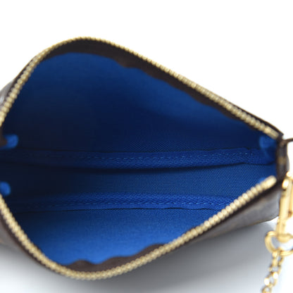 Louis Vuitton Monogram 2019 Christmas Animation Mini Venice Pochette Accessories Blue 5 of 11
