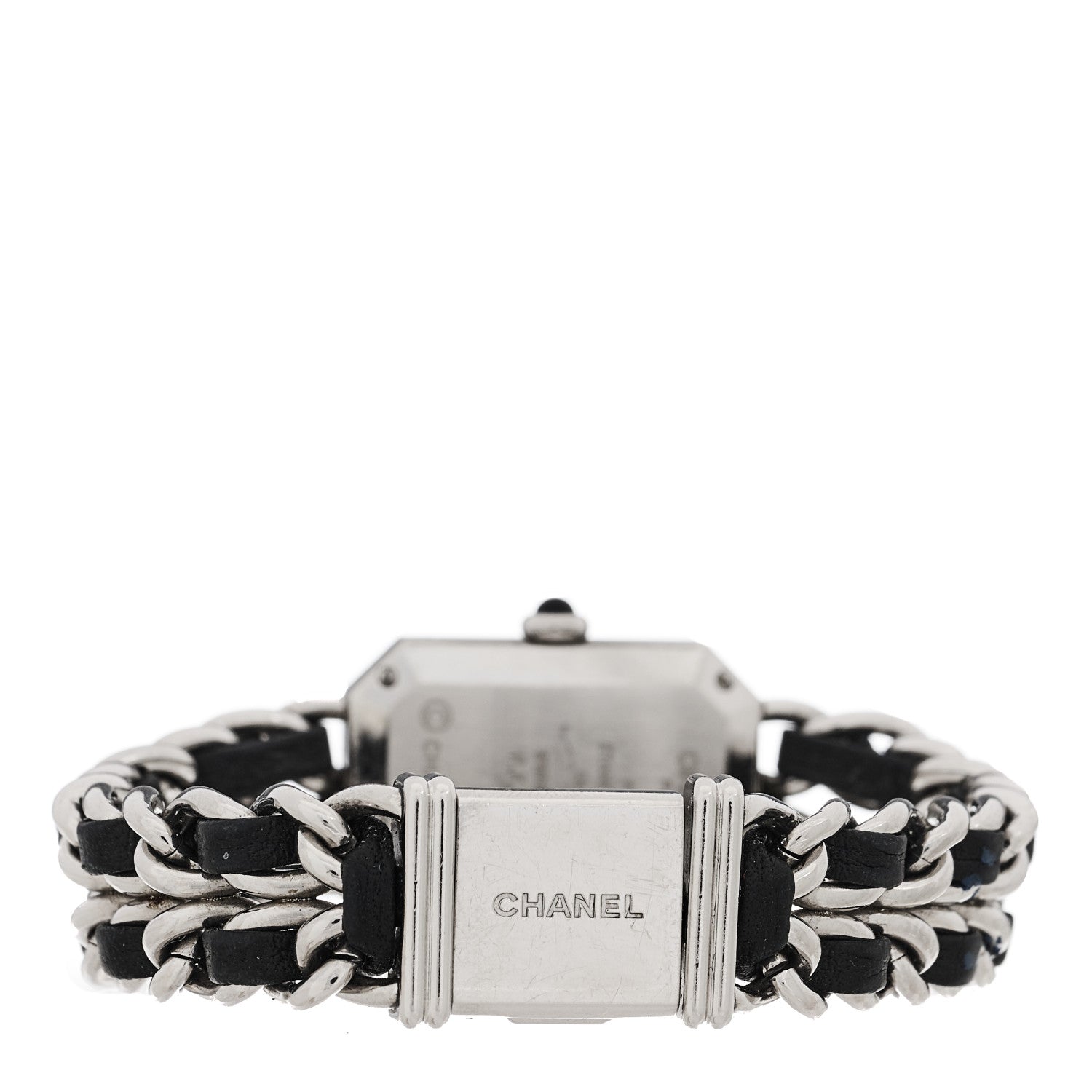 Chanel Stainless Steel Lambskin 20mm Chain Premiere Quartz Watch 3 of 4