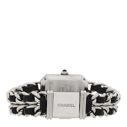 Chanel Stainless Steel Lambskin 20mm Chain Premiere Quartz Watch 3 of 4