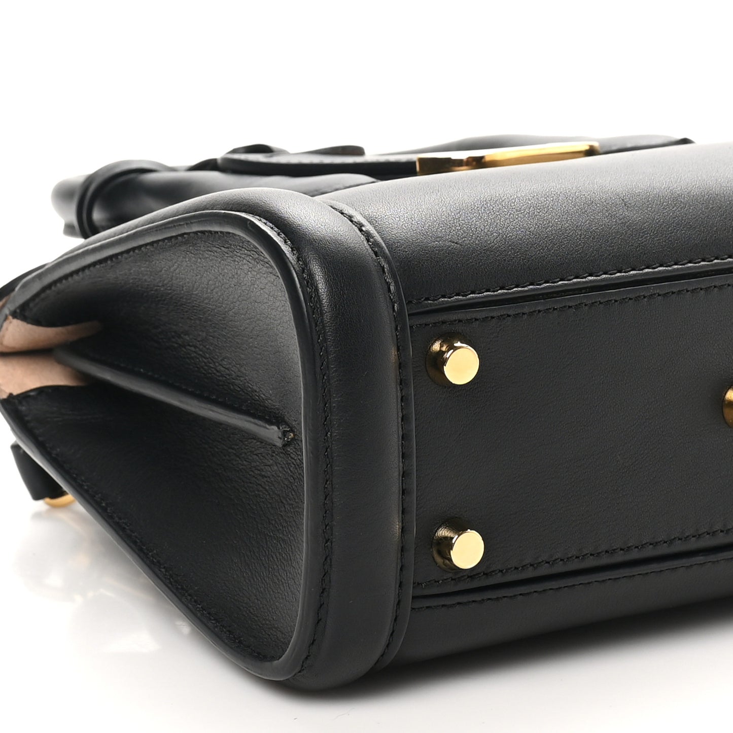 Calfskin Mini Heroine 21 Black