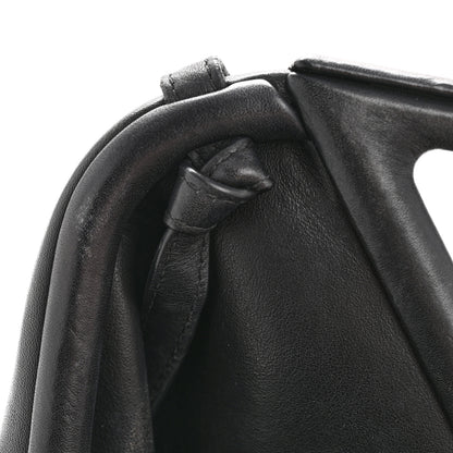 Bottega Veneta Calfskin Small The Point Triangle Bag Black 11 of 13