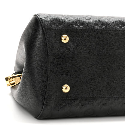 Louis Vuitton Empreinte Montaigne GM Black 9 of 10