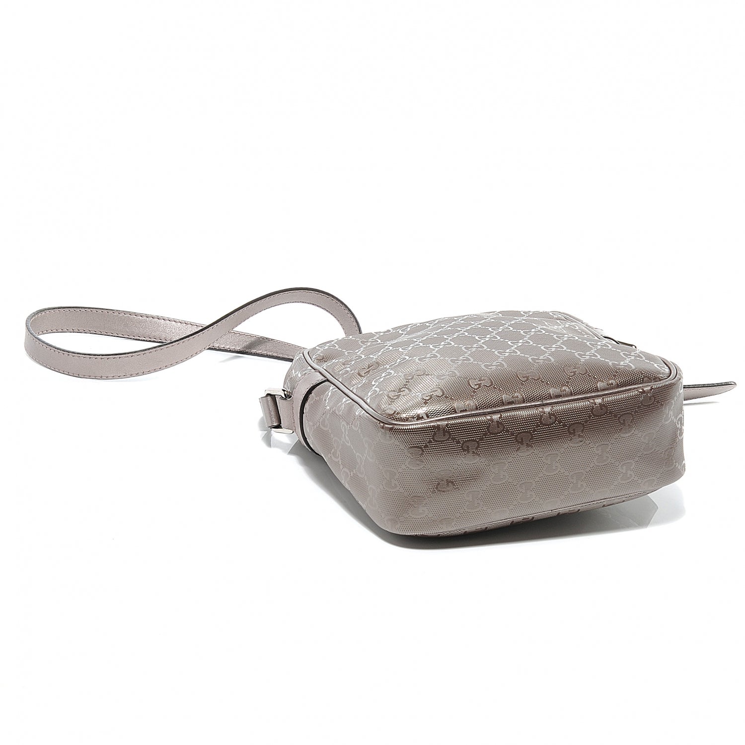 Gucci Imprime Monogram Shoulder Bag Champagne 8 of 8