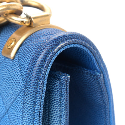 Chanel Caviar Quilted Small Sunset On The Sea Flap Blue 8 of 14