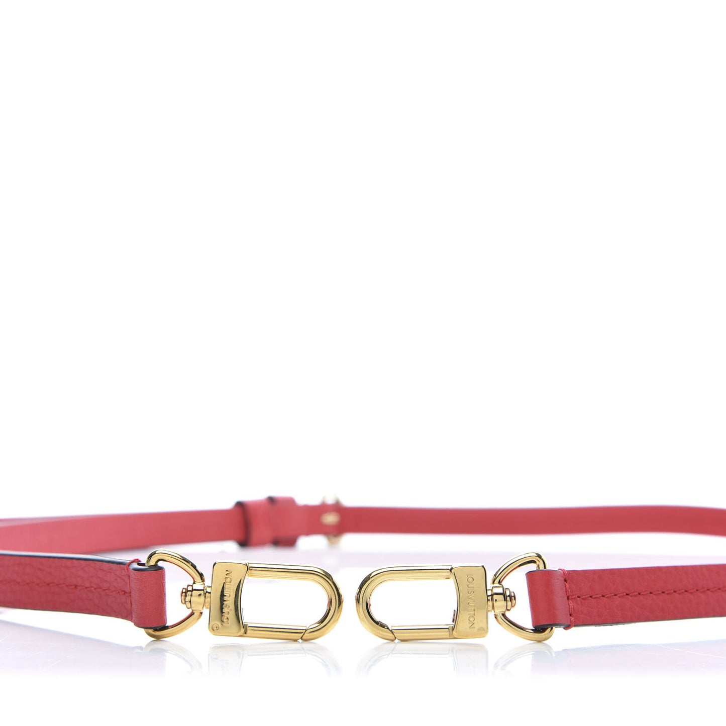 Calfskin Adjustable Retiro NM Shoulder Strap Poppy