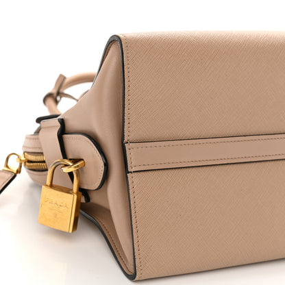 Prada Saffiano City Calfskin Small Esplanade Tote Cammeo 9 of 11