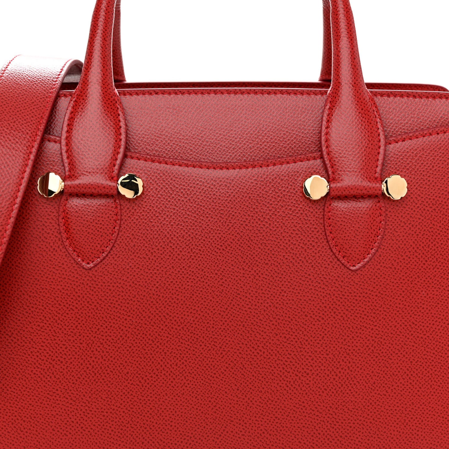 Hammered Calfskin Today Satchel Lipstick