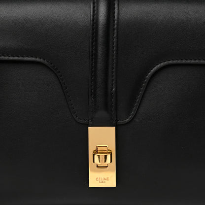 Celine Smooth Calfskin Teen 16 Crossbody Bag Black 7 of 9