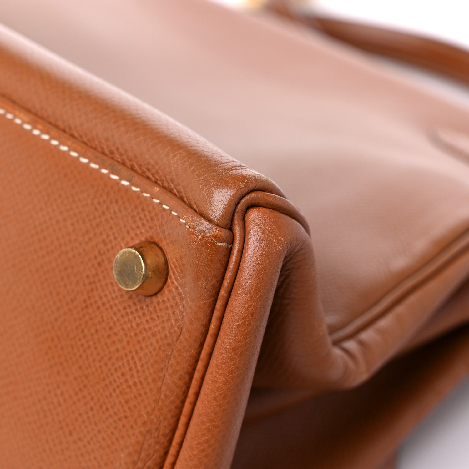 Hermes Courchevel Kelly Retourne 32 Gold 11 of 24