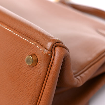 Hermes Courchevel Kelly Retourne 32 Gold 11 of 24