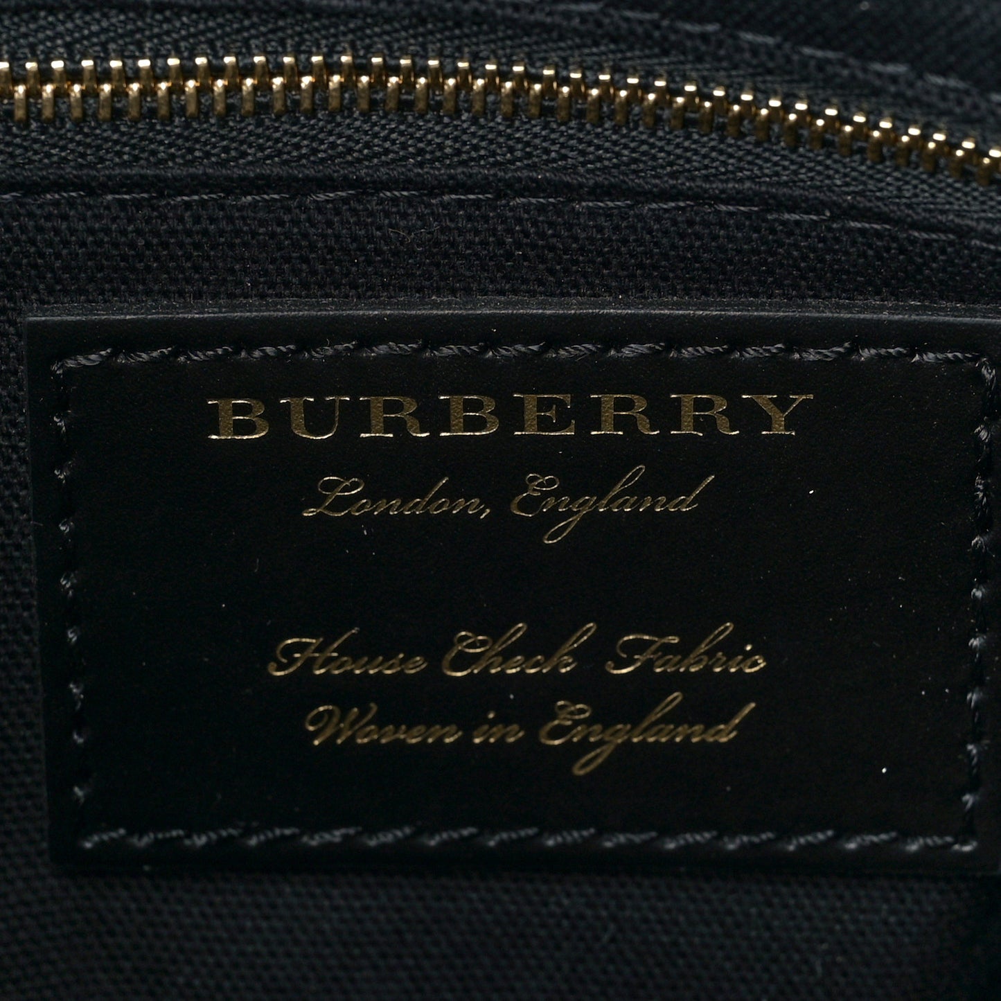 Grainy Calfskin House Check Small Canterbury Olive Melange