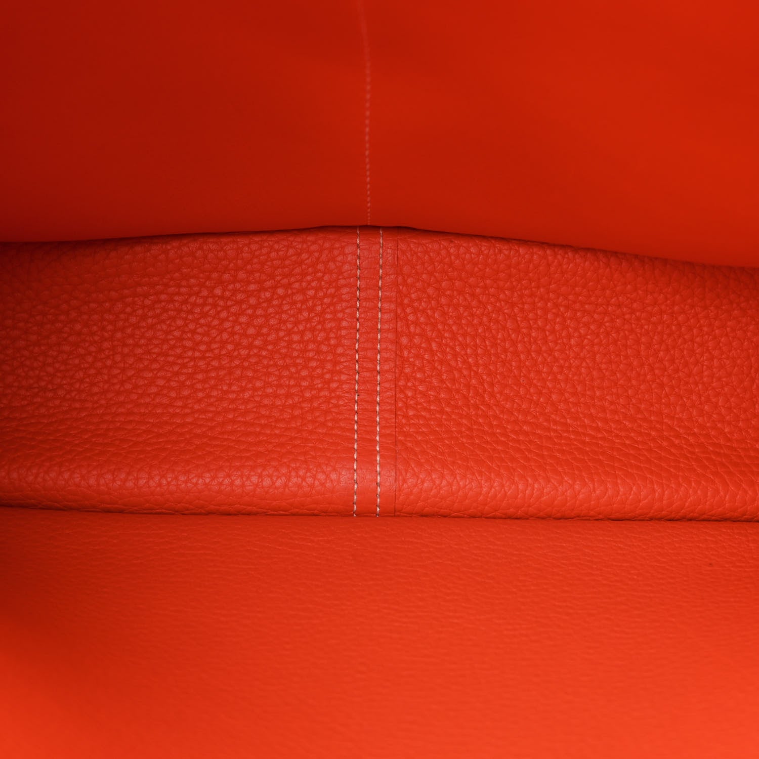 Hermes Taurillon Clemence Halzan 31 GM Orange 5 of 15