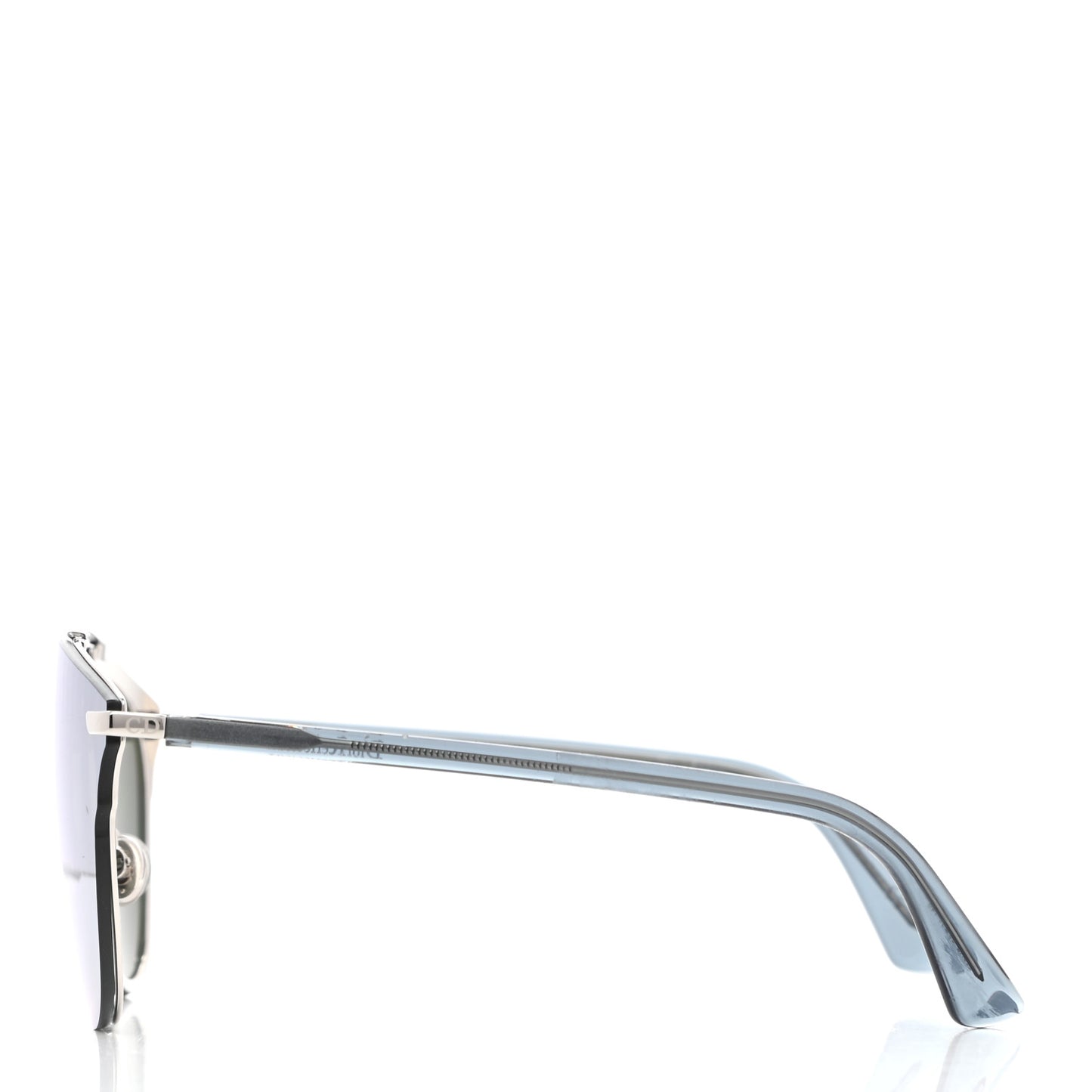 Reflected Prism Sunglasses Silver