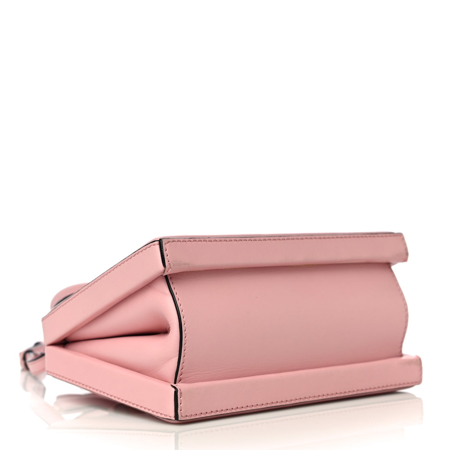 Calfskin Small Postal Bag Pastel Pink