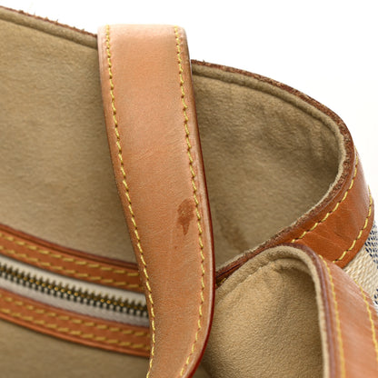 Louis Vuitton Damier Azur Hampstead MM 20 of 21