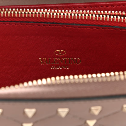 Valentino Garavani Nappa Rockstud Spike Zip Around Wallet Poudre 5 of 8