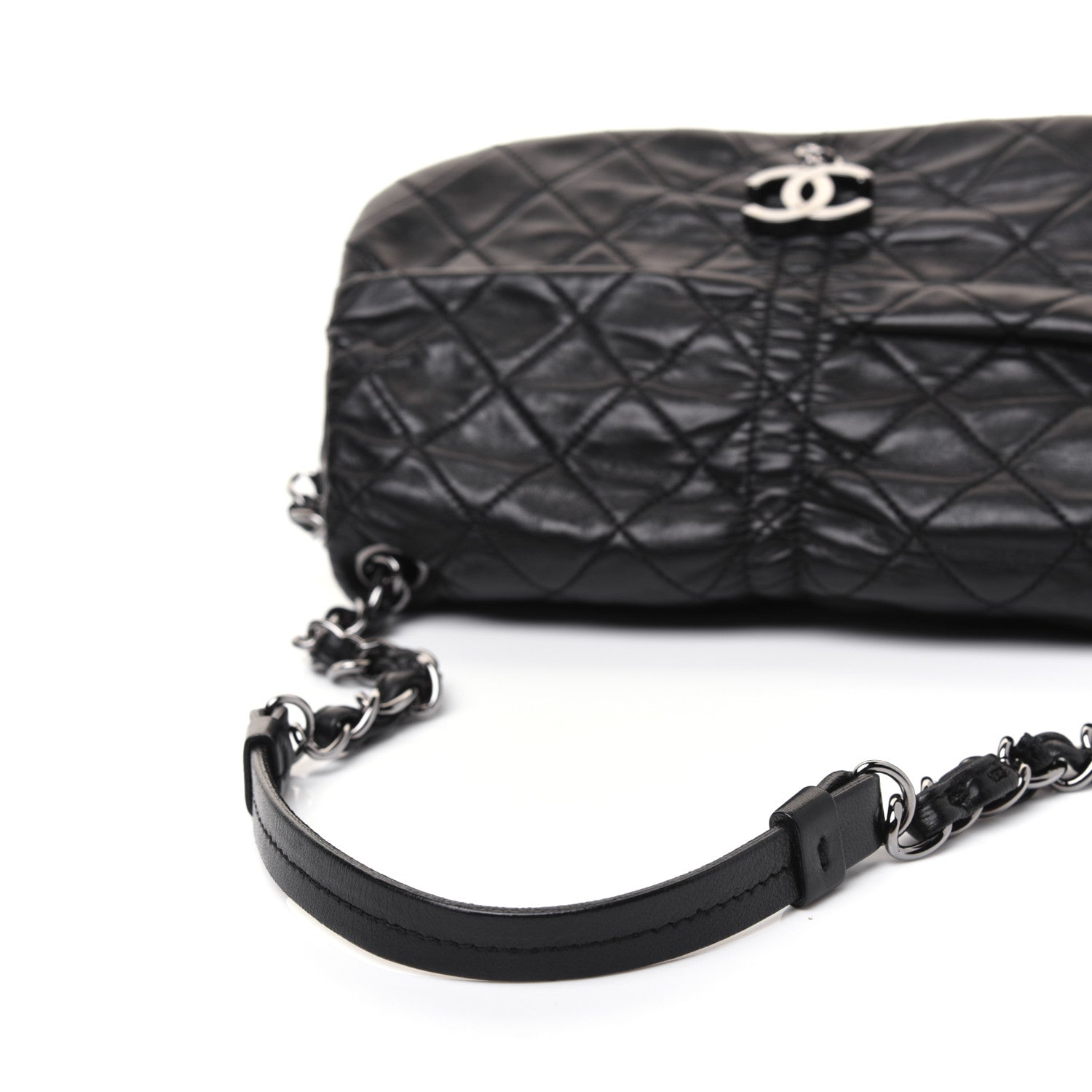 Chanel Lambskin Quilted Small Sharpei Flap Black 22 of 22