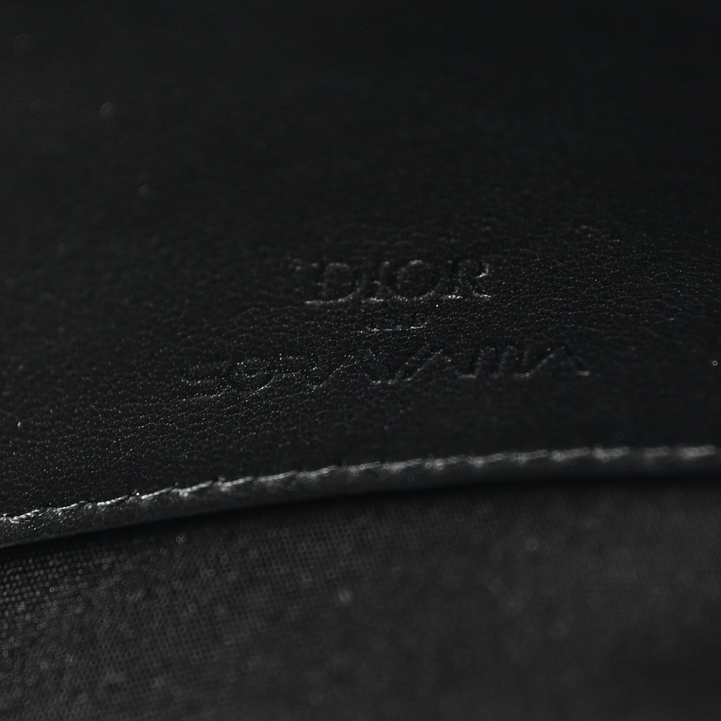 x Sorayama Calfskin Zipped Pouch Black