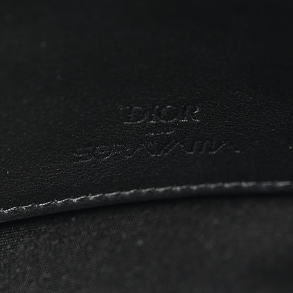 Christian Dior x Sorayama Calfskin Zipped Pouch Black 6 of 10