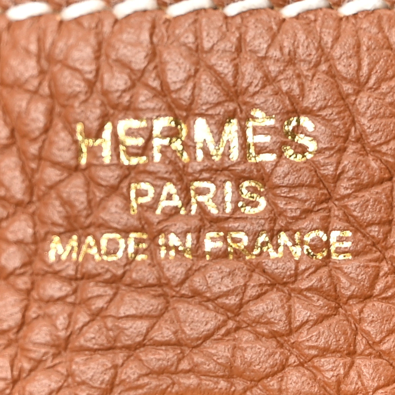 Hermes Taurillon Clemence Lindy 26 Gold 6 of 10