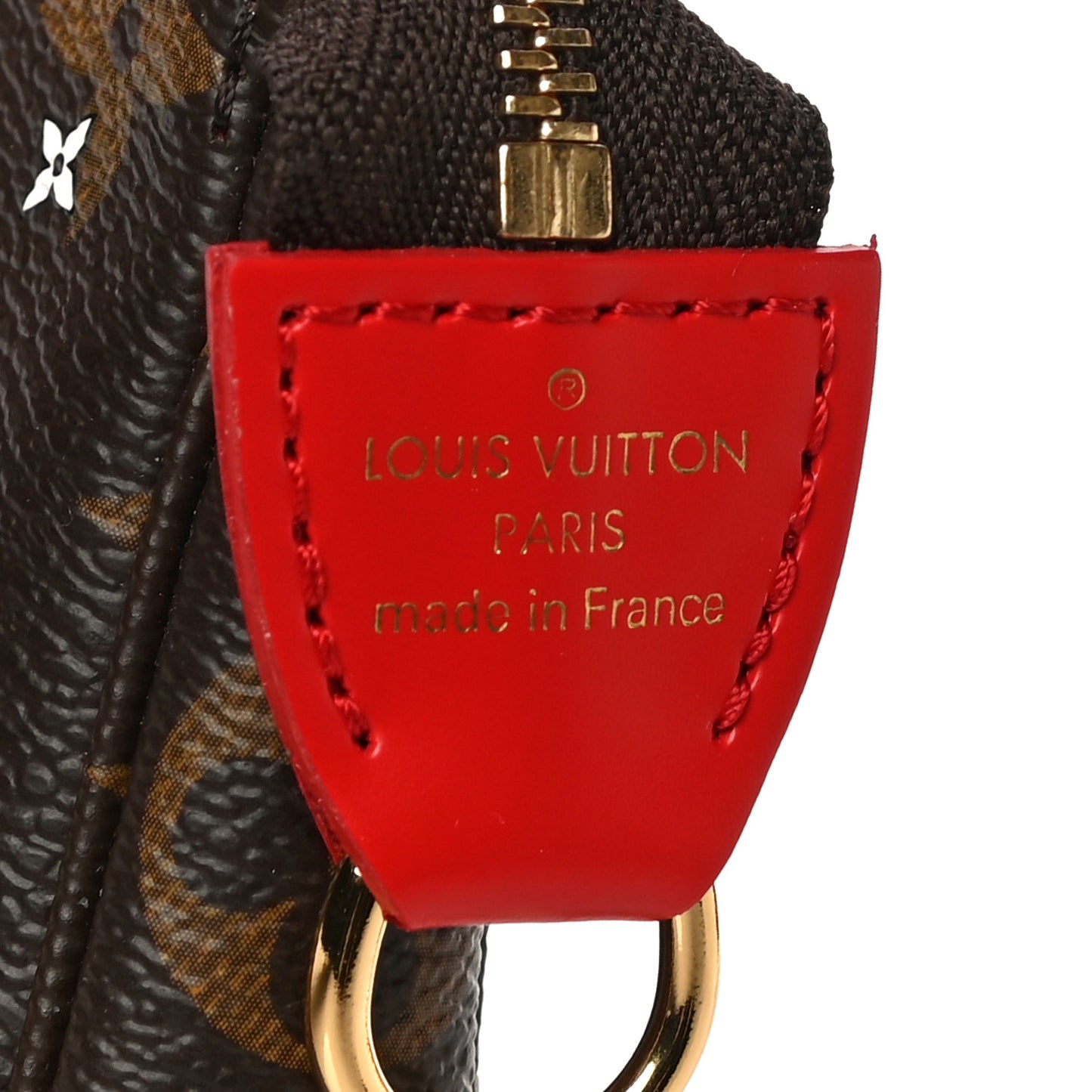 Monogram 2020 Christmas Animation Bumper Cars Mini Pochette Accessories Coquelicot