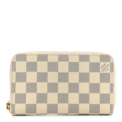 Louis Vuitton Damier Azur Compact Zippy Wallet 1 of 10