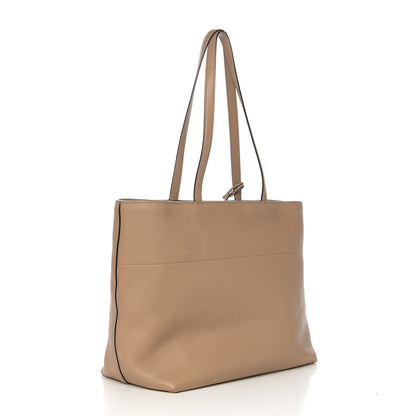 Prada Vitello Phenix Zip Shopping Tote Cammeo 2 of 8