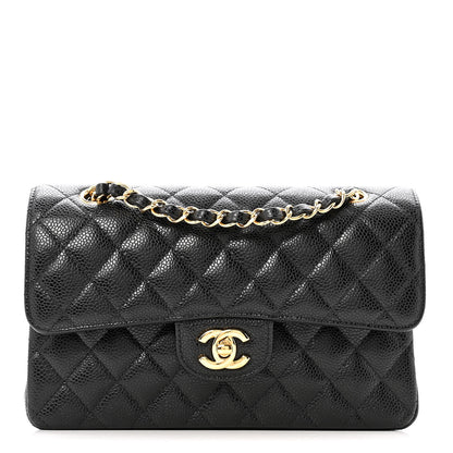 Chanel Caviar Quilted Small Double Flap Black 1 of 14